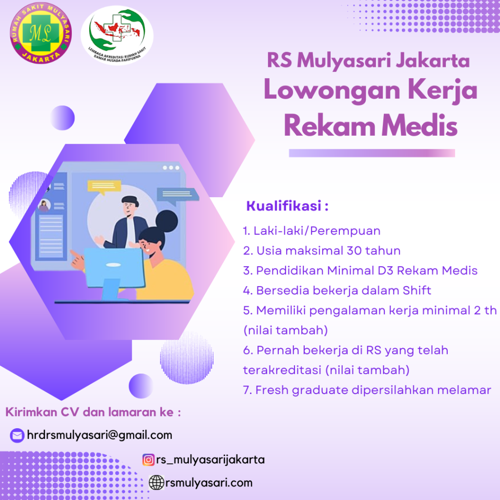 Lowongan Pekerjaan Rekam Medis